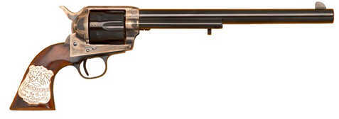 Cimarron Wyatt Earp Buntline 45 Colt 10" Blued Revolver-img-0