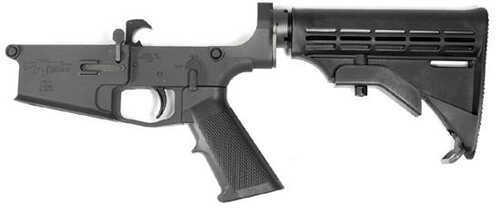 Lower Receiver CMMG Inc MK-3 .308 Winchester Complete Assembly 6 Posistion Stock A2 Pistol Grip Black 38CA332