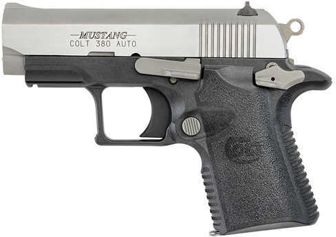 Colt Mustang Lite Semi Automatic Pistol 380 ACP 2.7" Stainless Steel Barrel 6 Round Two Tone Polymer Frame Md: O6796