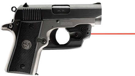 Colt Mustang Pocket Lite 380 ACP Stainless Steel With Laser Single Action Only 2.8" Barrel 6+1 Rounds Black Grip Semi Automatic Pistol O6891TL