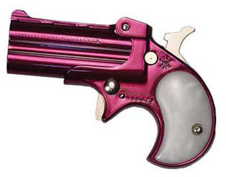 Cobra Enterprises D22 22 Long Rifle 2.5" Barrel 2 Round Majestic Pink Alloy Derringer Pistol Pearl Grip C22MPKP