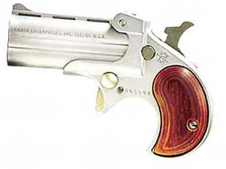 Cobra Firearms C32 Derringer 32 ACP Satin Nickel Wood Grip Pistol C32SR