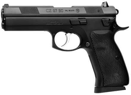 CZ USA 97-BD 45 ACP 4.8" Barrel 10 Round Black 3-Dot Fixed Sights Semi Automatic Pistol 01416