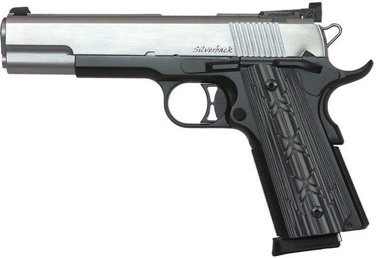Dan Wesson Silverback 45 ACP 5" Barrel 8+1 Rounds G10 Grip Hard Anodized Coated Black Frame Semi Automatic Pistol 01994