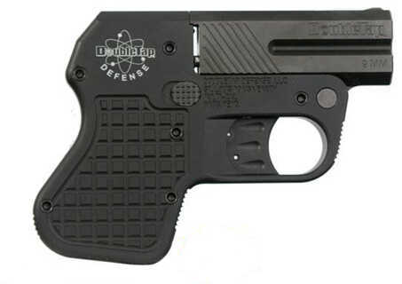 Click to see larger image. Doubletap Defense 9mm Luger 3" Barrel 2 Round Black Non-Ported Aluminum Frame Pistol DT009001
