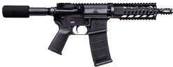 Diamondback Firearms Semi-Automatic Pistol 223 Remington / 5.56mm NATO 7.5" Barrel 30 Round Mag Black Finish DB15PB7
