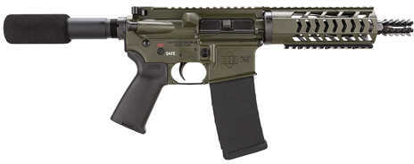 Diamondback Firearms DB15 223 Remington /5.56 NATO 10.5" Barrel 30 Round OD Green Cerakote Semi Automatic Pistol DB15PODG10
