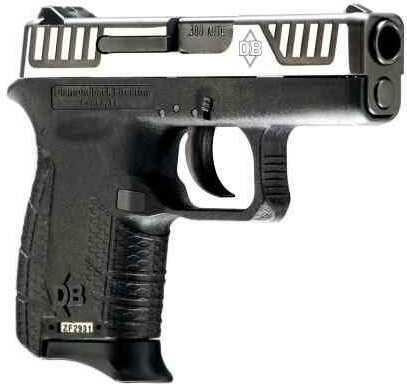 Diamondback Firearms DB9SL GEN 4 Pistol 9mm Luger 3" Barrel 6+1 Polymer Grip Stainless Steel / Black Slide