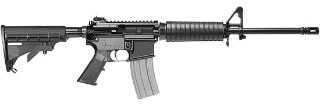 Del-Ton Echo AR-15 Semi-Automatic Rifle 5.56mm 16" Barrel 30 Round Black Finish RFTMC160