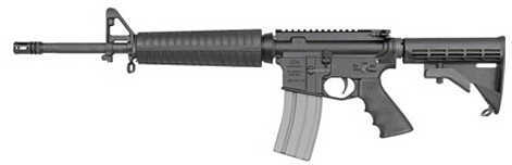 DSA DS Arms AR-15 223 Remington /5.56 NATO 16" Barrel 30 Round 6-Position Stock Semi Automatic Rifle ZM4RCR16MIDNONFL-A