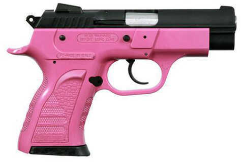 European American Armory Witness 9mm Luger 3.6" Barrel 12 Round Polymer Pink Blued Semi Automatic Pistol 999041