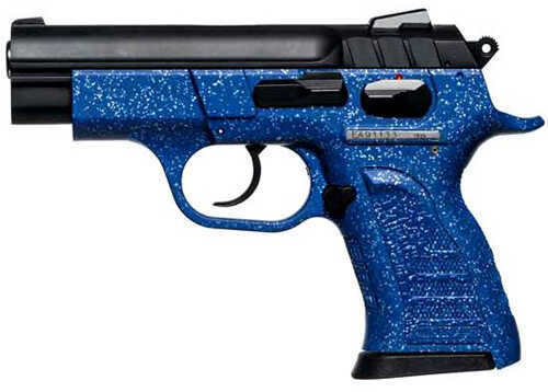 European American Armory EAA Witness Pavona 9mm Luger 3.6" Barrel 13 Round Sapphire Frame Silver Sparkles Semi Automatic Pistol 999403