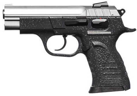 European American Armory EAA Pavona Witness Compact 9mm Luger 3.6" Barrel 13 Round Chrome Charcoal Silver Semi Automatic Pistol 999404