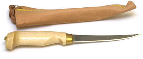 Eagle Claw Fillet Knife 6in Wood Handle Stainless-img-0