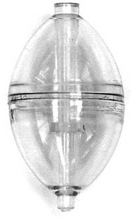 Eagle Claw Clear Spin Floats 2 1/2in Water-Weighte-img-0