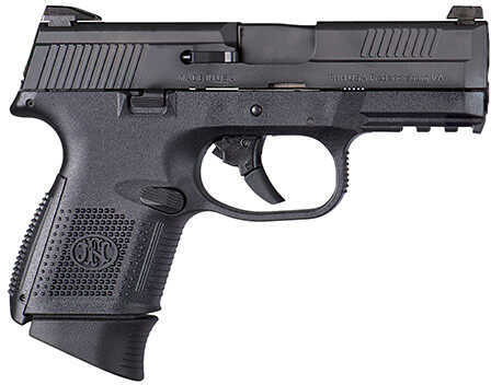 FNH USA FNS 40 Compact Double Action Pistol S&W 3.6" Barrel 10+1 Rounds Polymer Grip Black Semi Automatic 66696