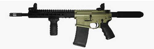 Franklin Armory XO-26-S Pistol 450 Bushmaster 11.5" Barrel OD Green Semi Automatic 3109ODG