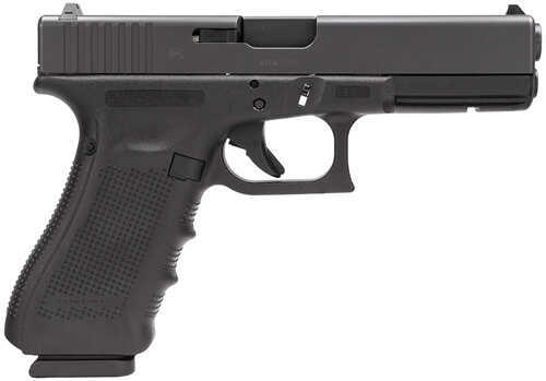 Glock 17 Gen4 9mm Luger 4.5" Barrel 17 Round Fixed Sights Modular Backstrap Black Semi Automatic Pistol PG1750203