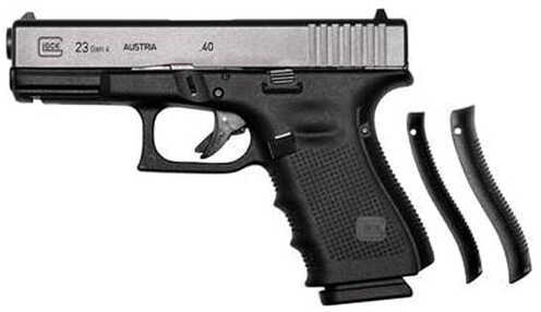 Glock 23 Gen 4 40 S&W 4.02" Barrel Polymer Frame Matte Finish Double Action Only 13 Round Semi-Auto Pistol UG2350203