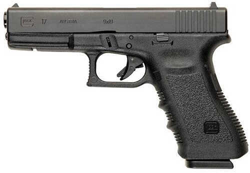 Glock G17 Gen3 Pistol 9mm Luger 4.48" Barrel 17 Round Black Steel Slide Polymer Grip