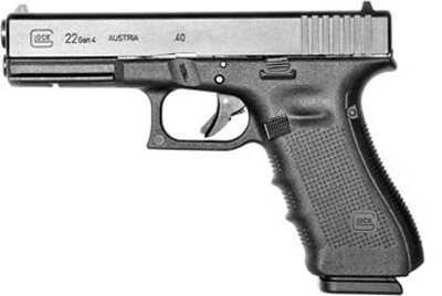 Glock 22 Gen 4 40 S&W 4.49" Barrel 10 Round Semi Automatic Pistol PG2250201