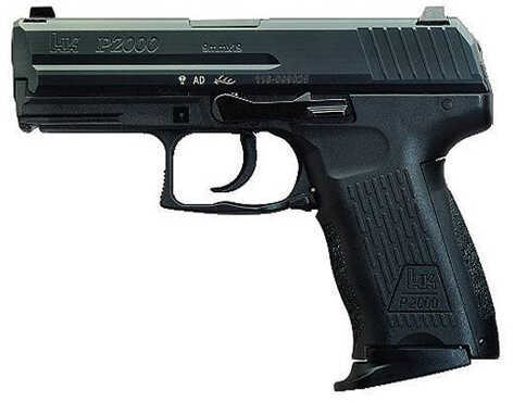 Heckler & Koch P2000 9mm Luger 3.66" Barrel 10 Round 2 Magazines Blued with Decocker Semi Automatic Pistol 709203A5
