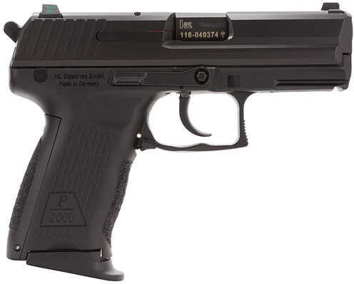 Heckler & Koch P2000 9mm Luger 3.7" Barrel 13 Round Night Sights Black No Manual Safety Semi Automatic Pistol 709203LEA5