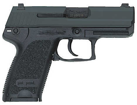 Pistol Heckler & Koch USP 9 Compact 9mm Luger Double Action Fixed Sights 3.58" Barrel 13+1 Capacity M709037A5