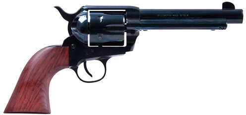 Heritage Big Bore Rough Rider 357 Magnum 4.75" Barrel 6 Round Blued Steel Cocobolo Revolver RR357B4