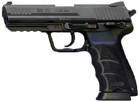 Heckler & Koch HK45 45 ACP V1 4.53" Barrel 10 Round Single/Double Action Synthetic Grip Black Finish Semi Automatic Pistol 745001A5