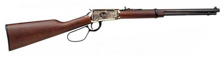 Henry Repeating Arms Rifle Monument Valley Lever Action 22 Short/ Long /22 20" Octagon Barrel 16 Round Engraved Walnut HRAC H001TMV