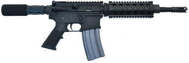 Inter Ordnance Semi-Automatic Pistol 5.56mm NATO/223 10" Barrel 30 Round Mag Black Finish IODM15P10QR