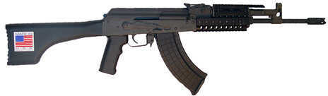 Inter Ordnance M214 AK-47 7.62x39mm 16" Barrel 30 Round Mag Black Finish Semi Automatic Rifle IOIN1010