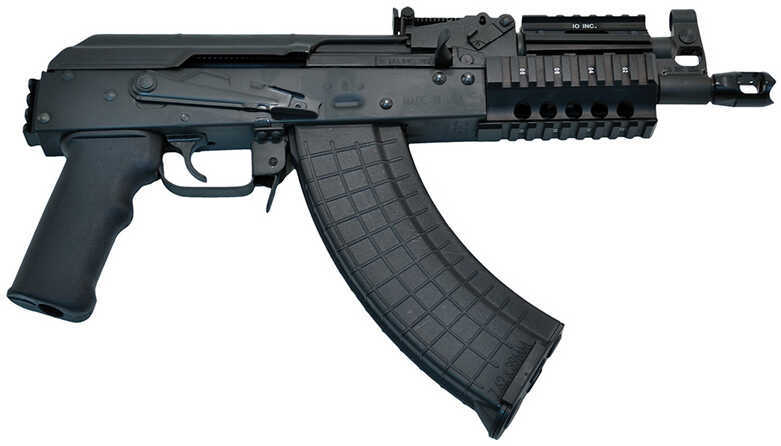 Inter Ordnance Nano AK 7.62X39mm 7" Barrel 30+1 Rounds Black Synthetic Stock Semi-Automatic Pistol ** NANO5001