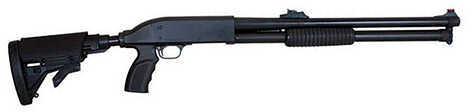 Ithaca Gun Company M37 Defense 12 Gauge Shotgun 20" Barrel 3" Chamber 8 Round Adjustable Pistol Grip Stock Black Pump Action DEF371220RSPA
