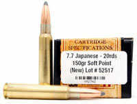 Rifle Ammo 7.7X58mm Japanese