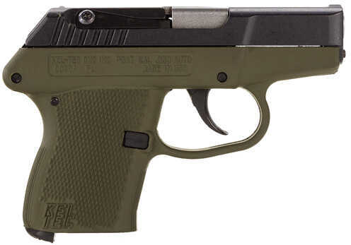 Kel-Tec P32 Micro Compact 32 ACP 2.68" Barrel 7 Round Double Action Polymer OD Green Semi Automatic Pistol P32BGRN