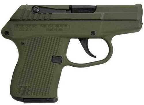 Kel-Tec P32 Micro Compact 32 ACP 2.68" Barrel 7 Round Polymer Double Action Only Green Fixed Sights Semi Automatic Pistol P32GRNGRN