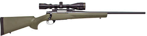 Howa Hogue 25-06 Remington 22" Barrel 5 Round Over Molded Stock Black Game King Scope Package Bolt Action Rifle HGK62407