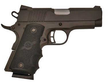 Citadel 1911 Compact 45 ACP 3.5" Barrel 7 Round Black Houge Grip Semi Automatic Pistol CIT45CSPHBLK