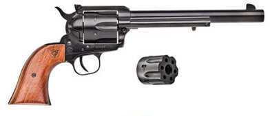 Puma Firearms 1873-22 Revolver 22 Long Rifle/ Mag Blued 7.5" Barrel Walnut With Extra Cylinder PCR1873227WTXC