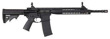 LWRC IC-A5 Semi-Automatic Rifle 223 Remington /5.56mm NATO 16.1" Barrel 10 Round Black Bullet Button Skirmish Sights ICA5R5B16-CA