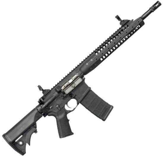 LWRC IC-A5 Semi-Automatic Rifle AR-15 5.56mm NATO 16.1" Barrel Black Pistol Grip 30 Round Skirmish Sights ICA5R5B16