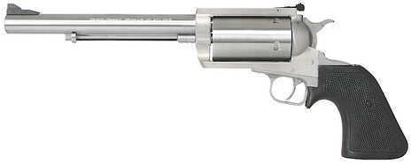 Magnum Research 500 S&W Big Frame 7.5" Barrel 5 Round Black Hogue Rubber Grip Stainless Steel Revolver BFR500SW7