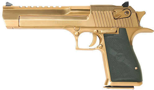 Magnum Research Desert Eagle Mark XIX 50 Action Express 6" Barrel 7 Round Titanium Gold "Refurbished" Semi Automatic Pistol ZDE50TG