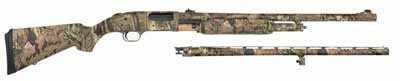 Mossberg 500 Crown Grade 20 Gauge Combo 26" Vent Ribbed Shotgun Barrel And 24" Fully Rifled Barrel 54182