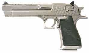Magnum Research Desert Eagle 44 6" Nickel Finish Semi-Automatic Pistol DE44BN