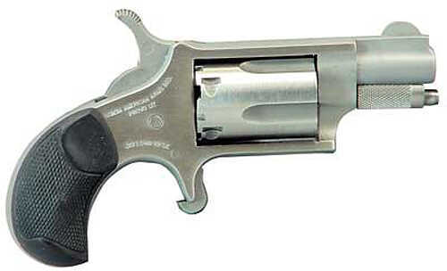 North American Arms Mini 22 Long Rifle 1.125" Barrel 5 Round Steel Stainless Rubber Grip Revolver NAA-22-CR