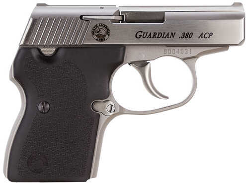 North American Arms Guardian 380 ACP 2.5" Barrel 6 Round Double Action Micro Compact Stainless Steel Semi Automatic Pistol NAA-BWM