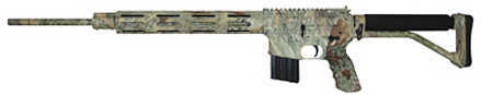 Olympic Arms Game Stalker<span style="font-weight:bolder; "> 243</span> Winchester Super Short Magnum 22" 416 Stainless Steel Non Chromed Barrel 5 Round King's Desert Camo Semi Automatic Rifle GS243